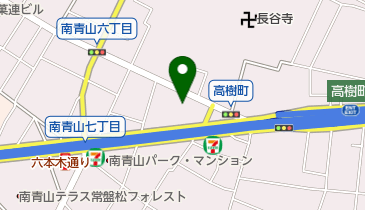 ネオスガーデン青山の地図画像