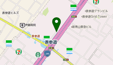 ロクシタン青山本店の地図画像
