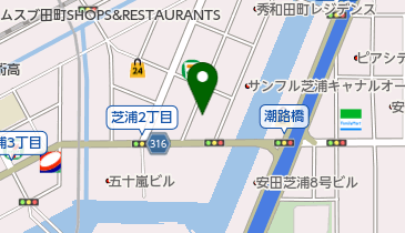 ムーア・プロダクツ株式会社の地図画像