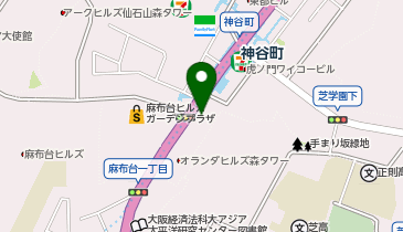 赤坂国際法律会計事務所の地図画像
