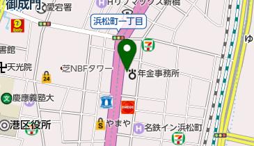 セコム株式会社 東京本部 新橋統轄支社の地図画像