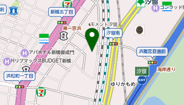 日本中央競馬会 WINS汐留の地図画像