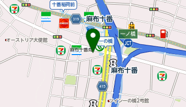 すなが呉服の地図画像
