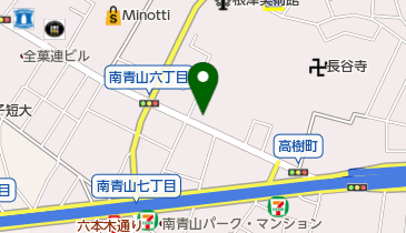 高取焼宗家東京店の地図画像