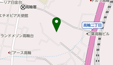 東禅寺の地図画像