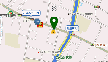 ビブリオファイルの地図画像