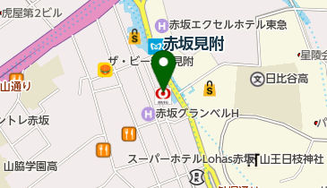 いちよし証券株式会社赤坂支店の地図画像