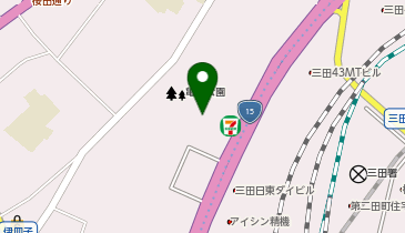 御田八幡神社の地図画像