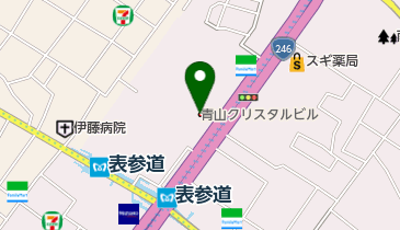 東京リスマチック株式会社 MAC・WIN部門 青山表参道センターの地図画像