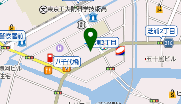 芝浦整骨院カイロプラクティックの地図画像