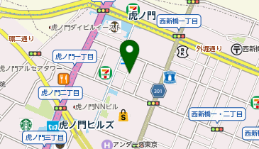 升本倉庫の地図画像