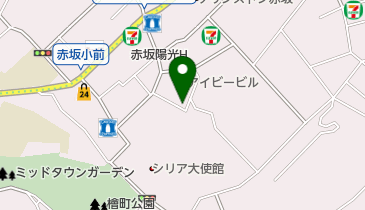 宅配弁当京香赤坂店の地図画像