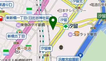 AP通信社東京支局の地図画像