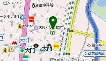 ヴイラローザ浜松町管理室の地図画像