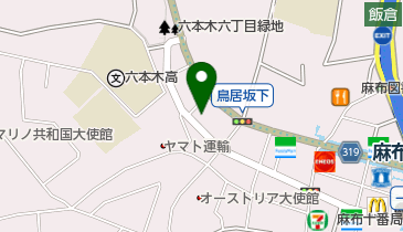 山本美容室の地図画像