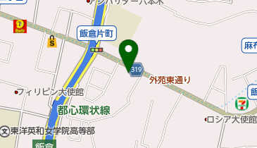 ブルーシャトーYAMASEの地図画像