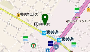 アニヴェルセルレストランの地図画像