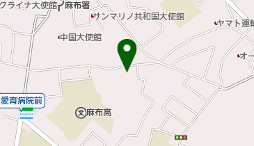 麻布浄苑の地図画像