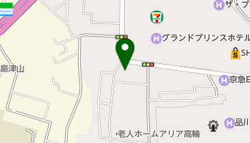 カトリック高輪教会クリプト高輪の地図画像