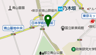 日本学術会議事務局の地図画像