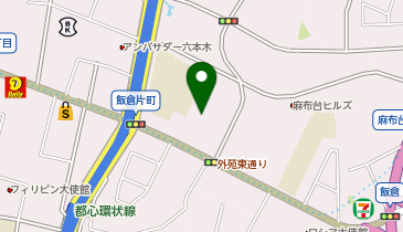 外務省 外交史料館の地図画像