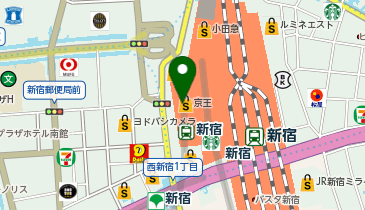 ル・タン京王新宿店の地図画像