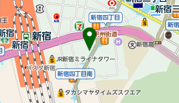 デジタルクラフト新宿の地図画像
