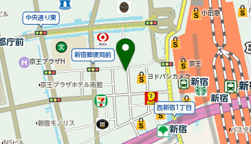 ハオ中国語アカデミー新宿校の地図画像