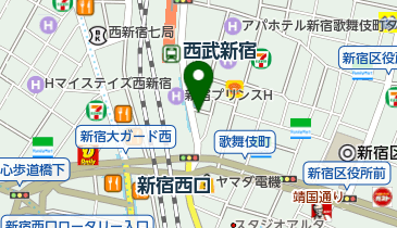 新宿クッキングアカデミーの地図画像