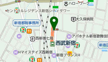 島村楽器株式会社新宿ペペ店の地図画像