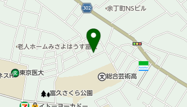 西北金物店の地図画像