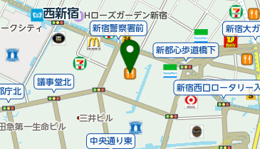 健康塾事業部の地図画像