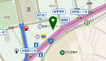 京都きもの友禅株式会社新宿店の地図画像