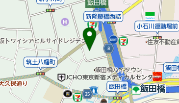成美堂出版株式会社の地図画像