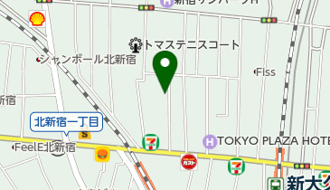 新宿キョー和の地図画像