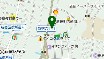 日清食品株式会社 東京本社の地図画像