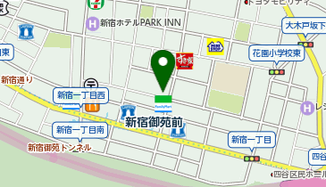 WITH新宿店の地図画像