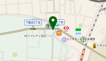 ちよだ鮨目白店の地図画像
