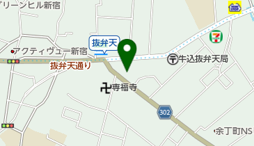 華楽園の地図画像