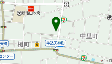 有限会社篠原製本所の地図画像
