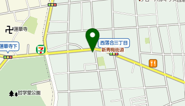 哲学堂アニマルクリニックの地図画像