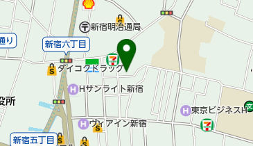 オーダーメイドのフランスパン・ラ・バゲットの地図画像