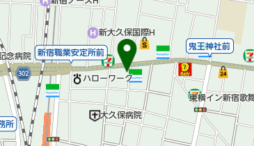 マーシャル美容室の地図画像