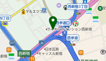 国土管理株式会社の地図画像