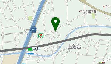ゆーざ中井の地図画像