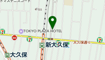 第一戸山荘の地図画像