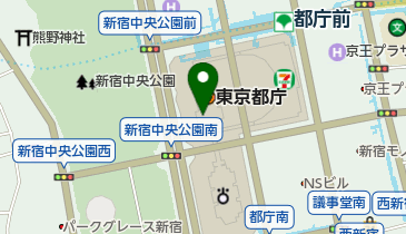 株式会社日本旅行 支店 都庁内支店の地図画像