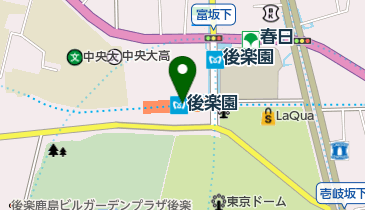 ラフィネメトロ・エム後楽園店の地図画像