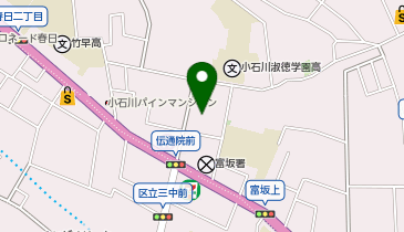 浪越指圧センターの地図画像