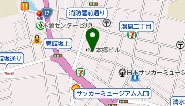 株式会社六濤の地図画像